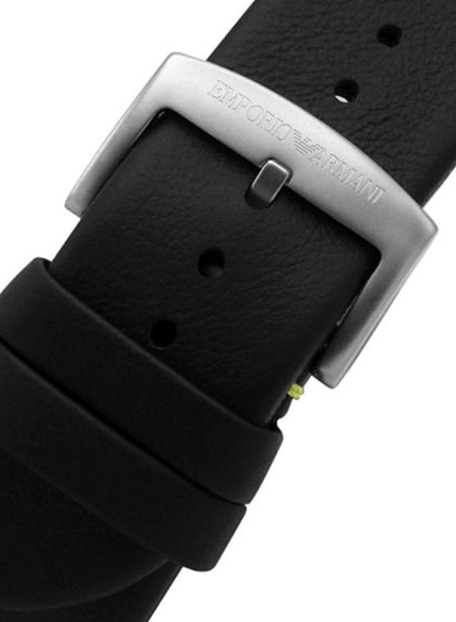 EMPORIO ARMANI Men Mario Chronograph Watch AR11325 - 44 mm - Black - Image 5